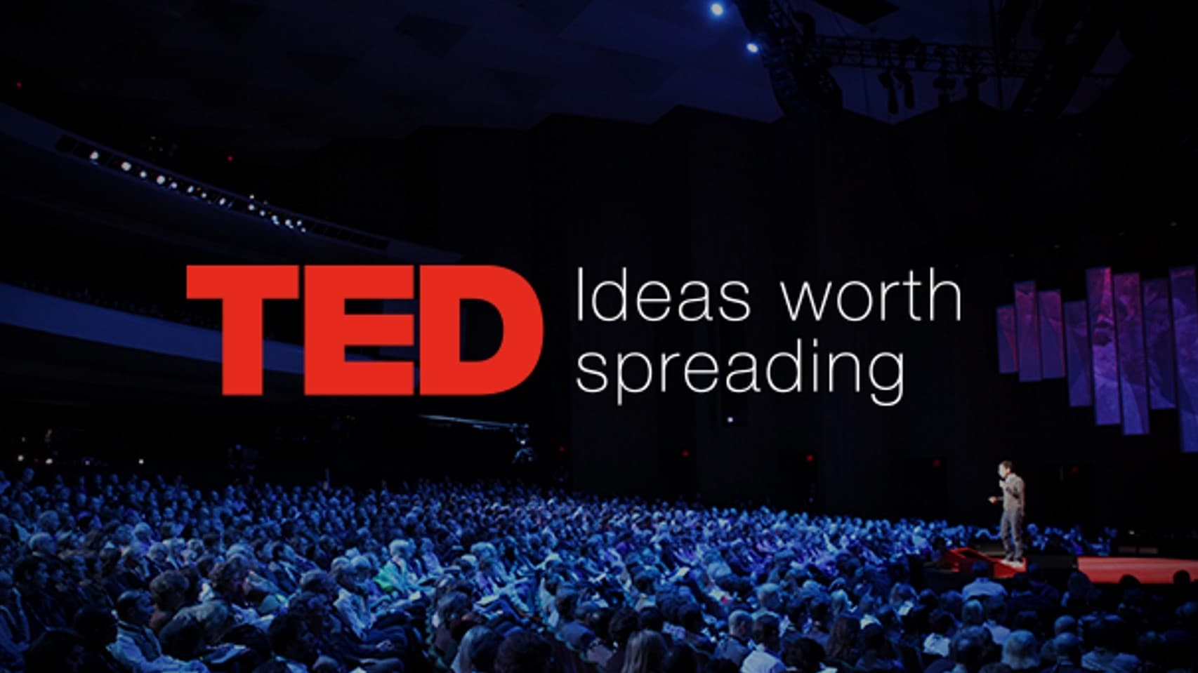 TED logo with tagline "ideas worth spreading